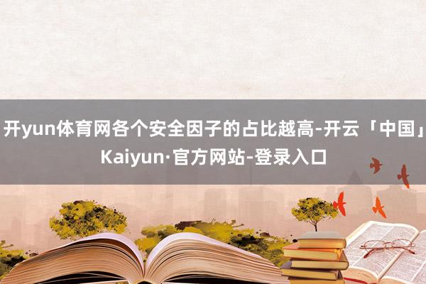 开yun体育网各个安全因子的占比越高-开云「中国」Kaiyun·官方网站-登录入口